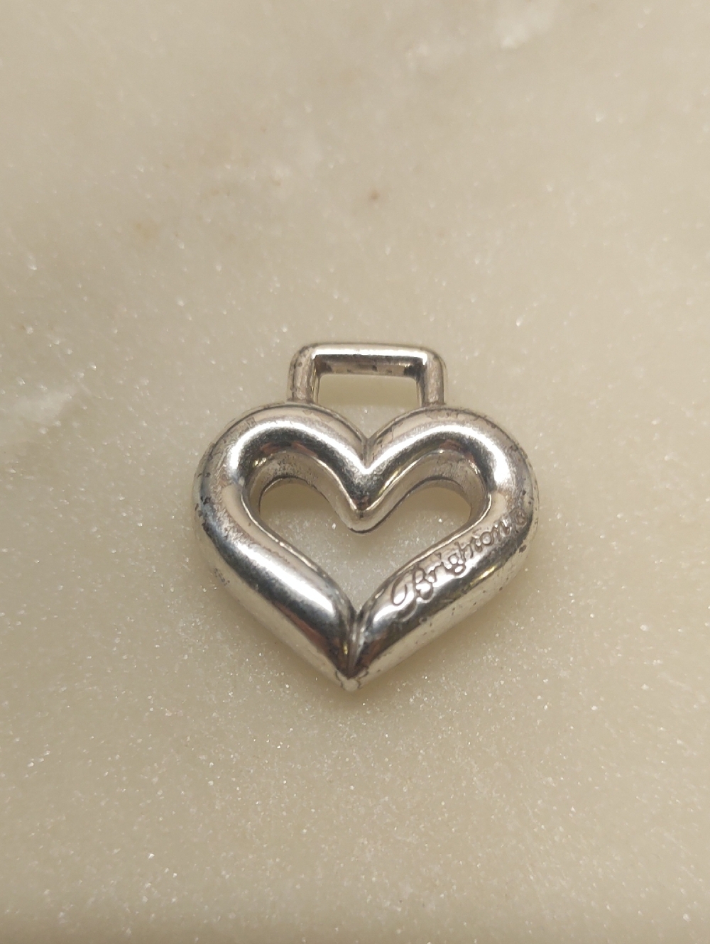 Brighton Silver Replacement Purse Charm/Keychain Hang Tag